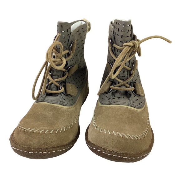 Sorel Shoes Sorel Joplin Leather Suede Waterproof Winter Boots Size US 7 NWOB - Picture 2 of 9